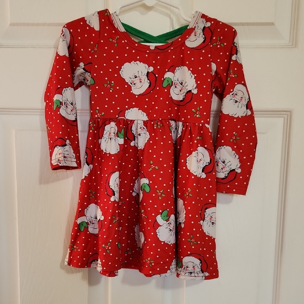 Festive Red Santa Dress